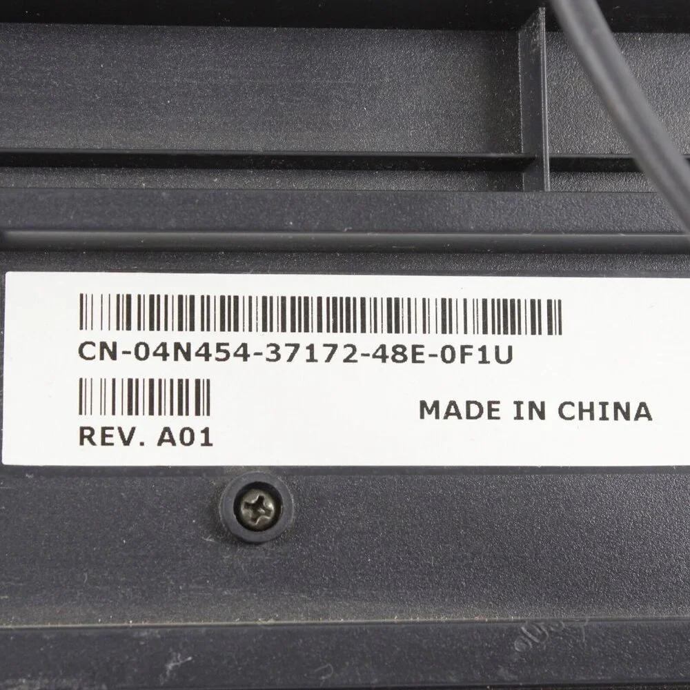 Dell RT7D20 Black UNTESTED Wired Keyboard